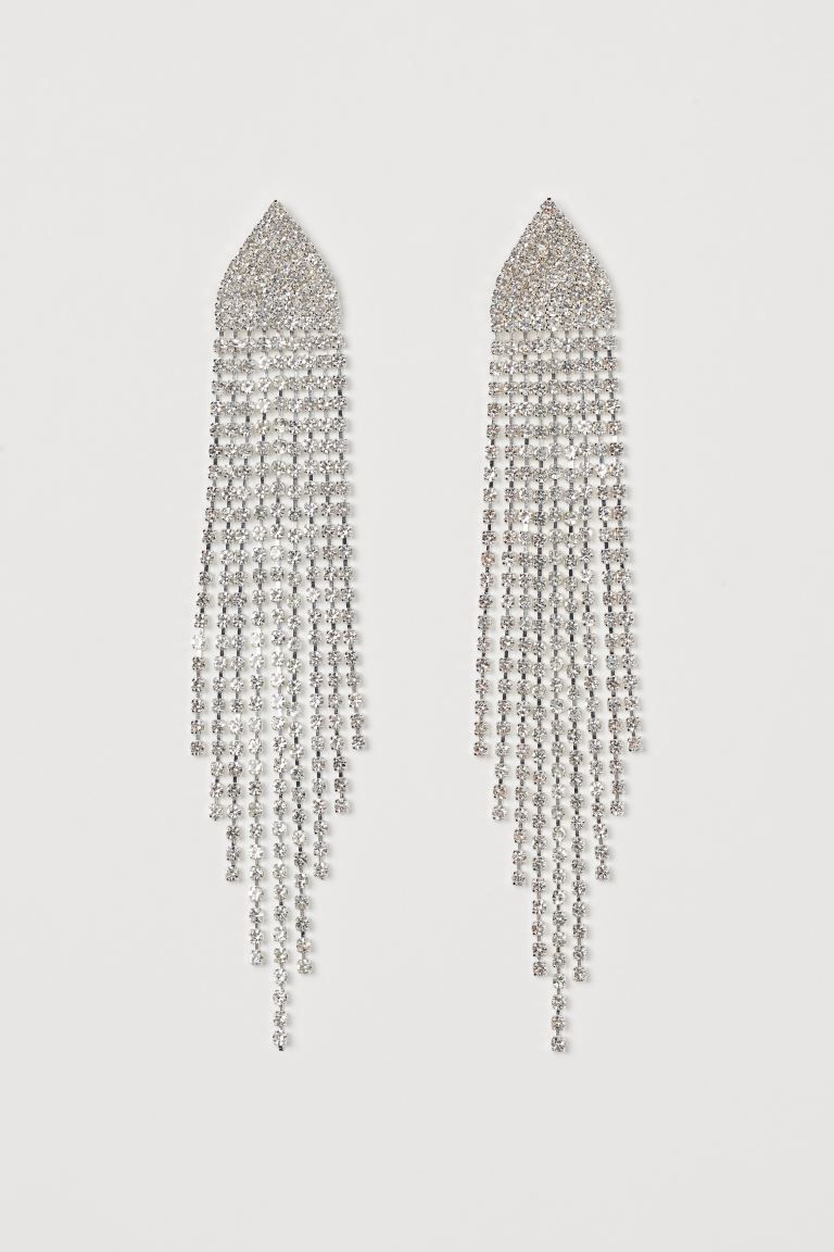 Long Rhinestone Earrings
							
							$12.99 | H&M (US)