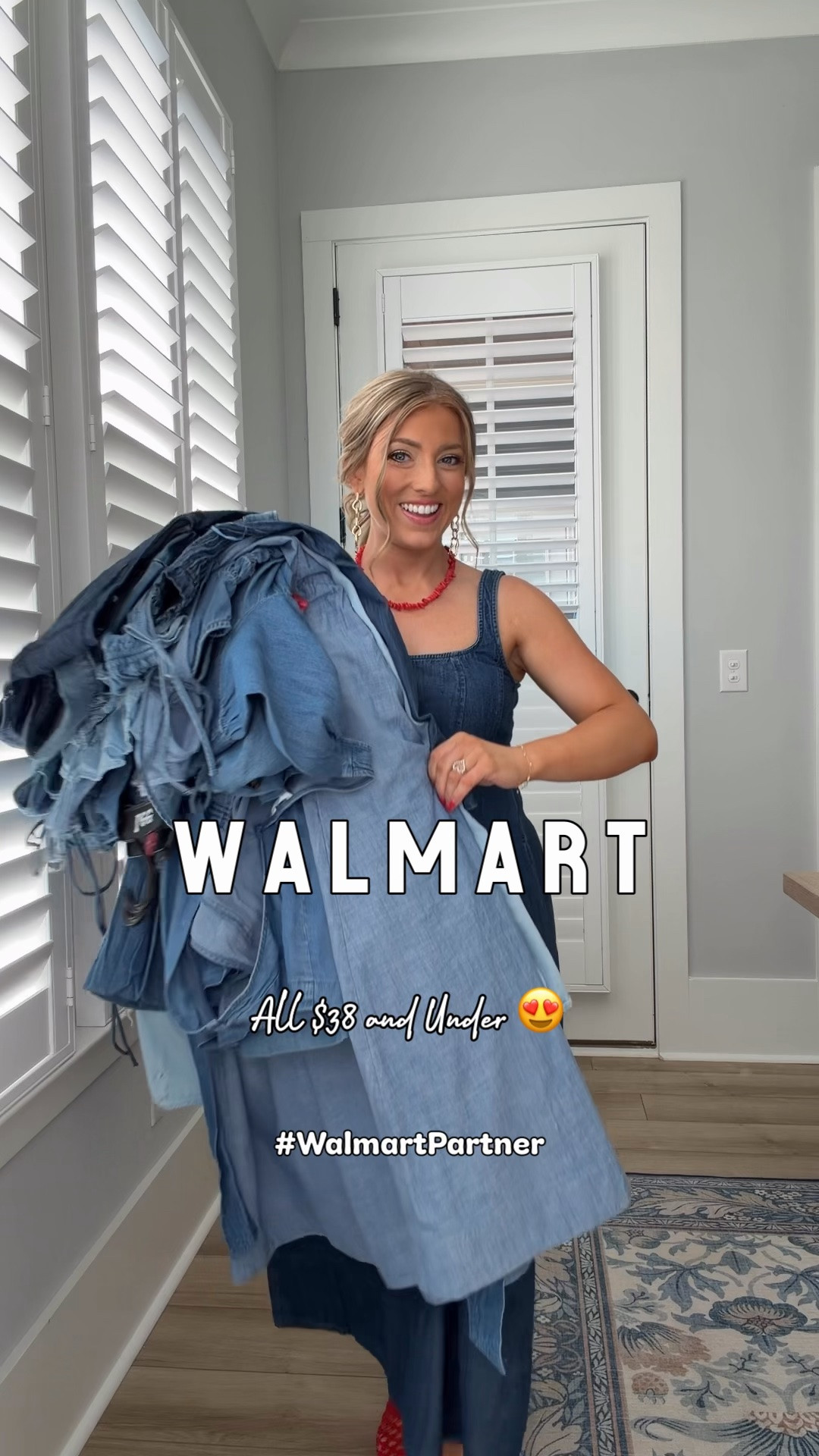 #WalmartPartner @walmartstyle denim dresses are having a moment and I’m not mad about it 🤩👗

Rounded up all of the cutest Walmart denim dresses I could find, and honestly… every single one is a winner! From casual everyday styles to elevated silhouettes that look so much more expensive than they are, these are the pieces you’ll reach for all season long.

I’m especially loving all the fun details—smocked bodices, puff sleeves, embroidered accents, tiered skirts, button-front styles, and the prettiest light and dark denim washes. These are perfect for summer vacations, weekend brunch, family photos, Fourth of July celebrations, concerts, and everyday wear.

Which one is your favorite? 💙

#WalmartFashion #WalmartFinds #WalmartStyle #DenimDress #DenimDresses

#LTKootd #LTKPetite