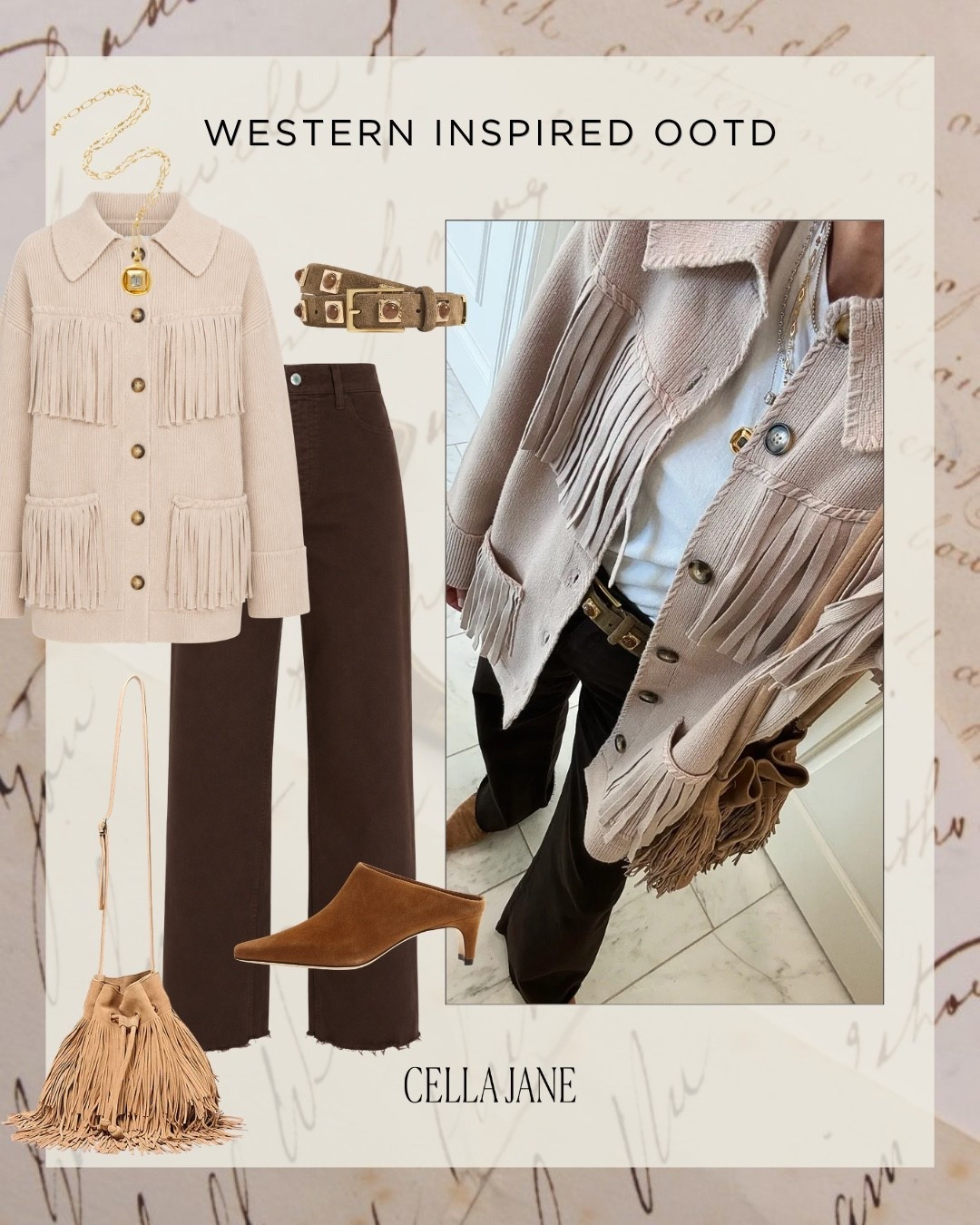 Love this fringe sweater coat - I'm wearing size small.

#LTKfall #LTKstyletip #LTKjeans