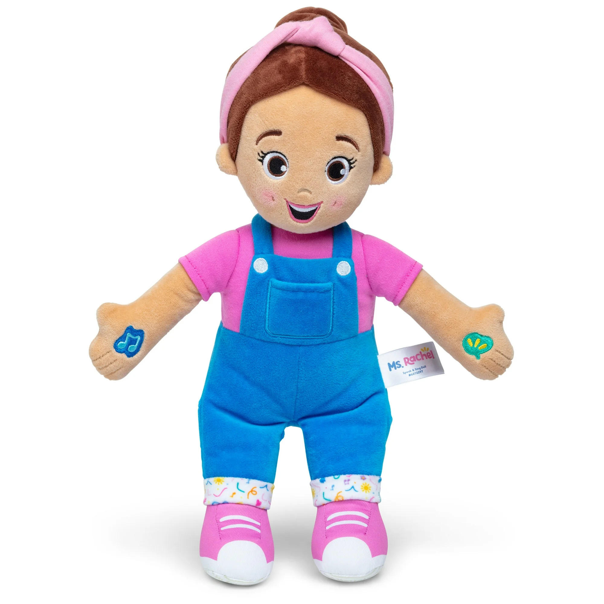 Ms. Rachel Official Speak & Sing 16-Inch Plush Doll for Ages 6 Months to 3+ Years | Walmart (US)