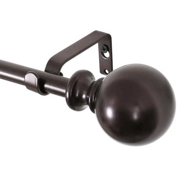 Southwell Adjustable Single Curtain Rod | Joss & Main