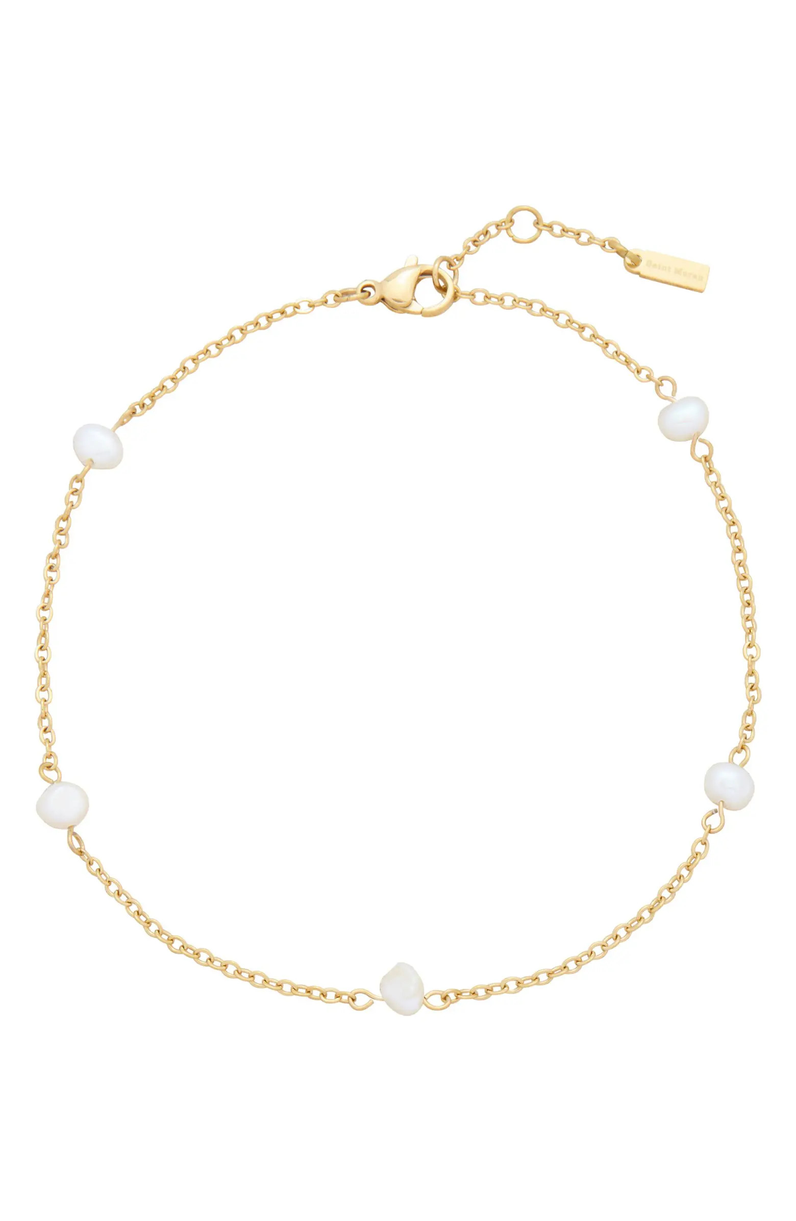 Freshwater Pearl Station Bracelet | Nordstrom