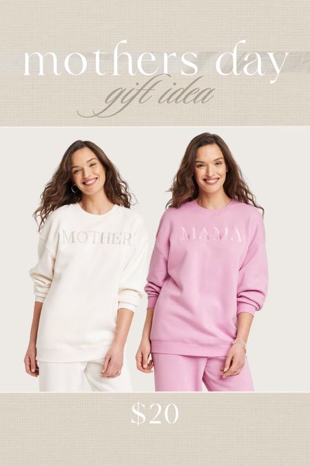 The cutest Mother’s Day gift idea for a new mama or mama to be from @target
#ad #targetpartner 

@targetstyle #targetstyle #target #targetfinds #mama #mother #momsweatshirt #newmom #mothersday #mothersdaygift 

#LTKstyletip #LTKfindsunder50 #LTKGiftGuide