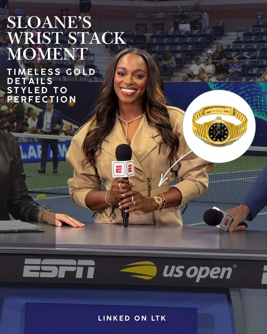 Sloane’s wrist stack moment ✨
Timeless gold Rolex watch with layers styled to perfection.

#LTKBeauty #LTKSeasonal #LTKHoliday