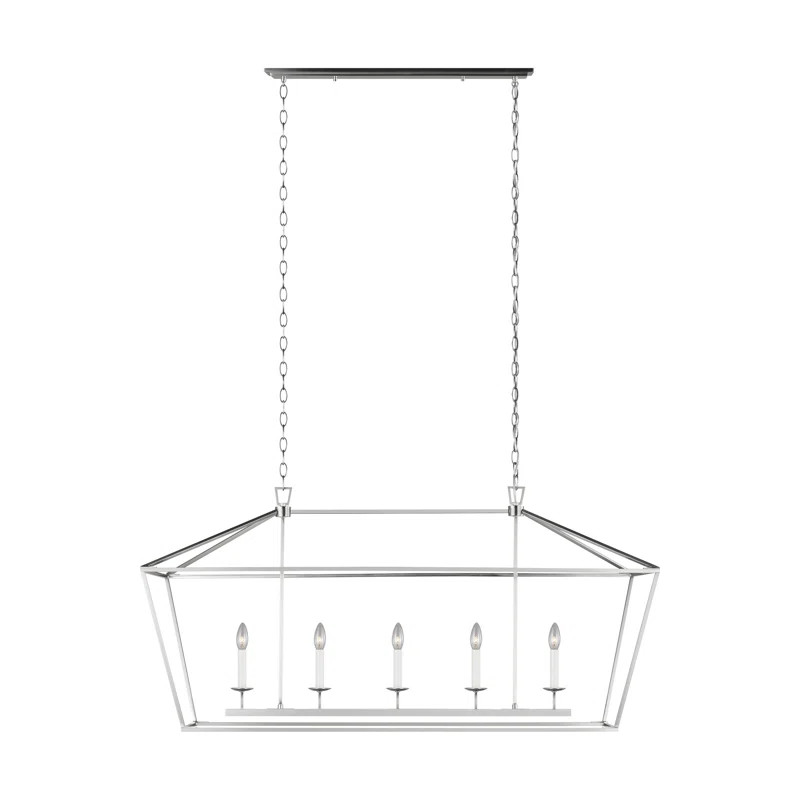 Tari 5 - Light Kitchen Island Geometric Chandelier | Wayfair North America