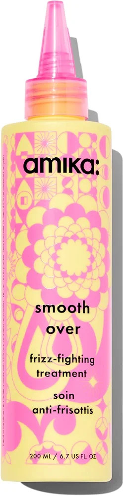amika smooth over frizz-fighting hair gloss treatment - in-shower 60 second frizz control hair ma... | Amazon (UK)