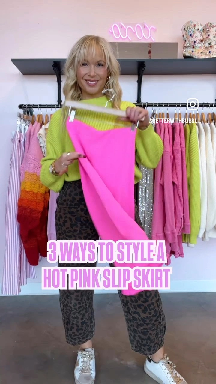 How to style a hot pink slip skirt 


Work outfits, outfits for work, trendy outfits, spring outfits 

#LTKWorkwear #LTKWatchNow #LTKStyleTip