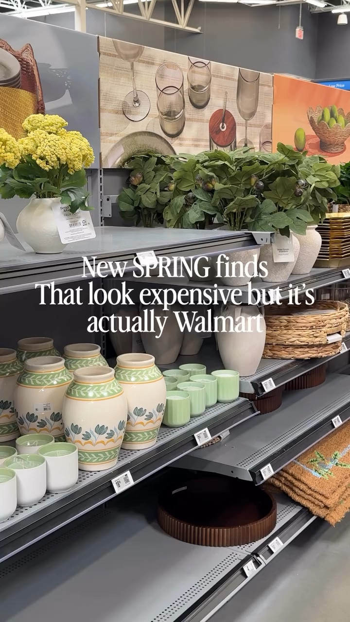 Follow & Comment “SPRING” for details!

I always get so excited for the spring collection @walmart 

Such a great affordable way to style your tables for the season!