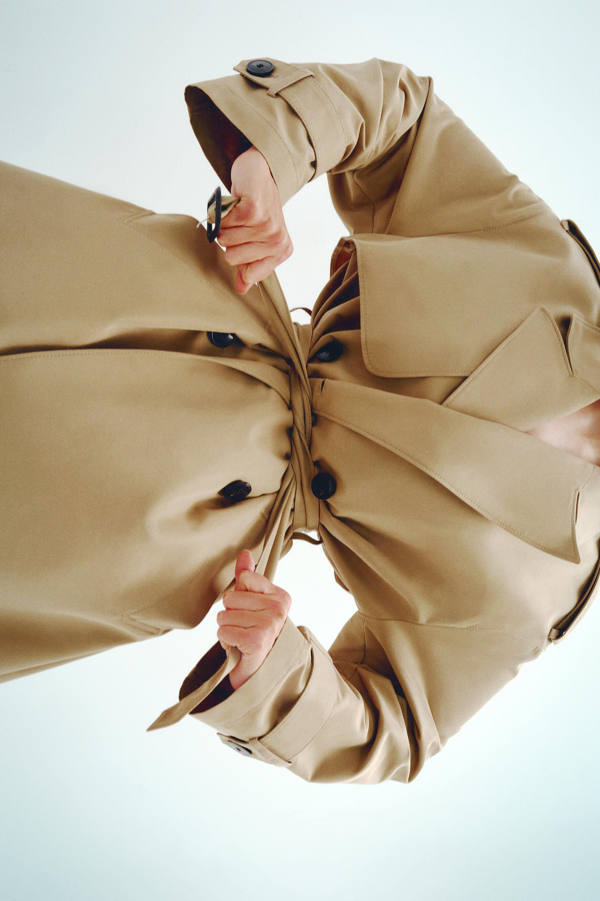 BELTED LONG DOUBLE BREASTED TRENCH COAT$ 149.00Light camel | 2358/474/743Add to cartAddTrench coa... | Zara US