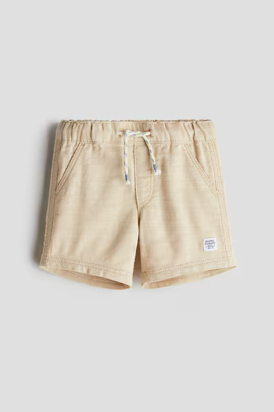 H & M - Twill Shorts - Beige | H&M (US + CA)