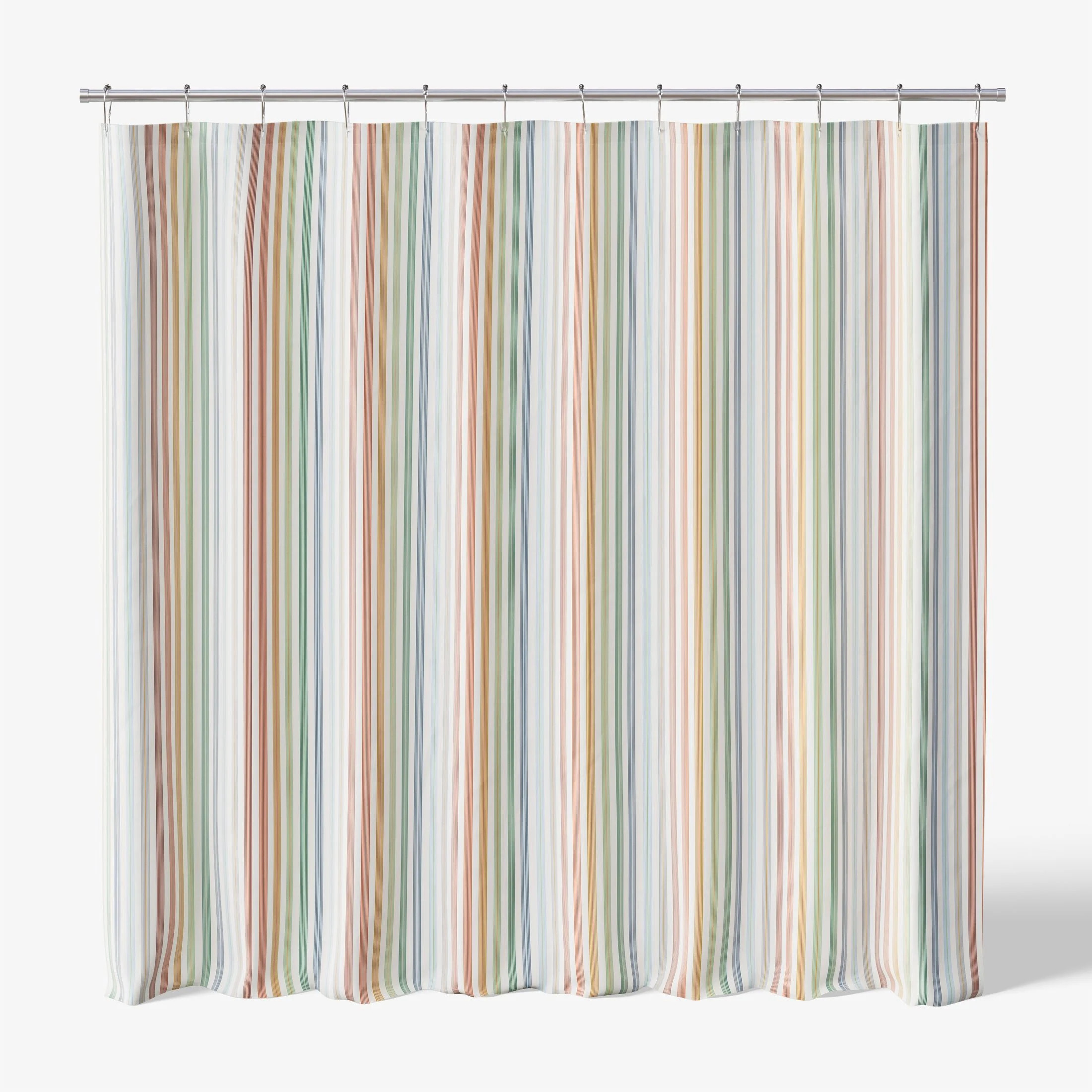 Mainstays Kids Fabric Shower Curtain with Hooks Set, Vintage - Walmart.com | Walmart (US)