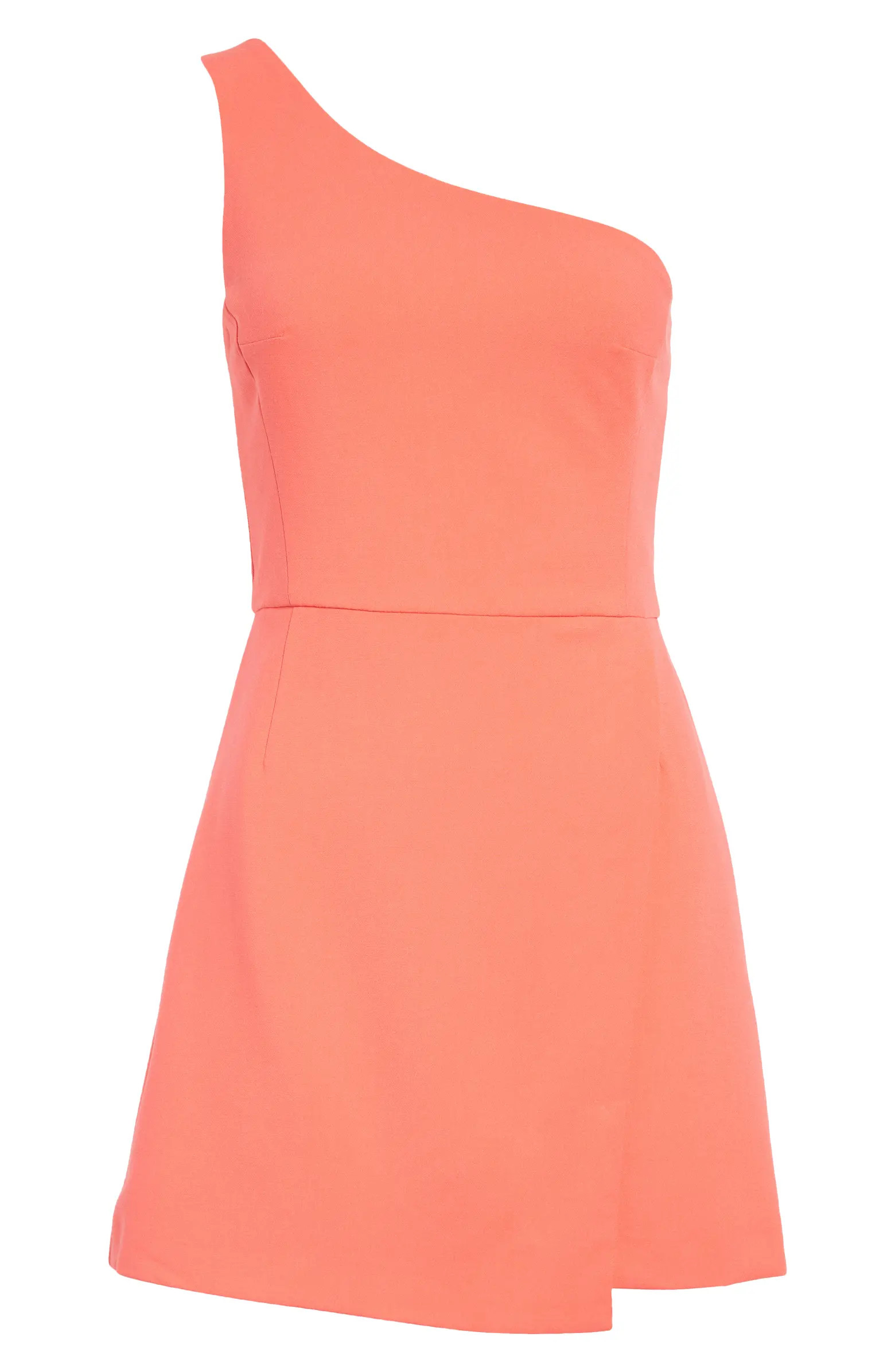 Whisper One-Shoulder Minidress | Nordstrom