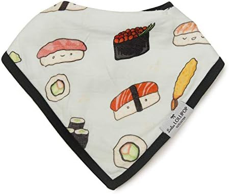 Loulou Lollipop Soft Breathable and Absorbent Muslin Bandana Bib Drool Bib Set for Baby Girl and Boy | Amazon (US)