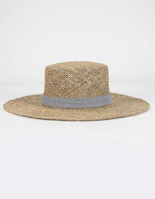 ROXY Eat Cake Womens Straw Boater Hat | Tillys