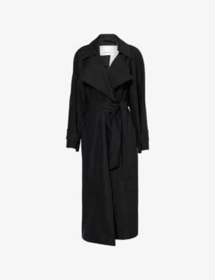 Astoria cut-out sleeve woven trench coat | Selfridges