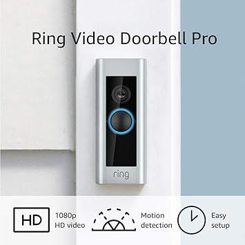 Certified Refurbished Ring Video Doorbell Pro, with HD Video, Motion Activated Alerts, Easy Insta... | Amazon (US)