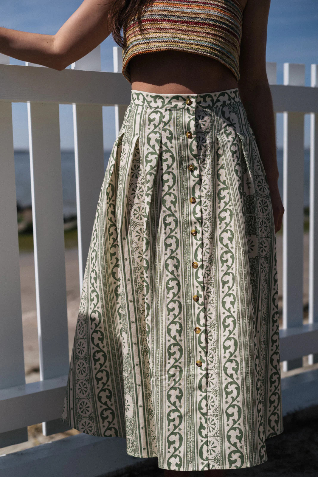 Briony Skirt in Allegra Bermuda | Parterre