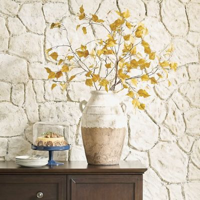 Golden Birch Leaf Stem, Set of Three | Grandin Road