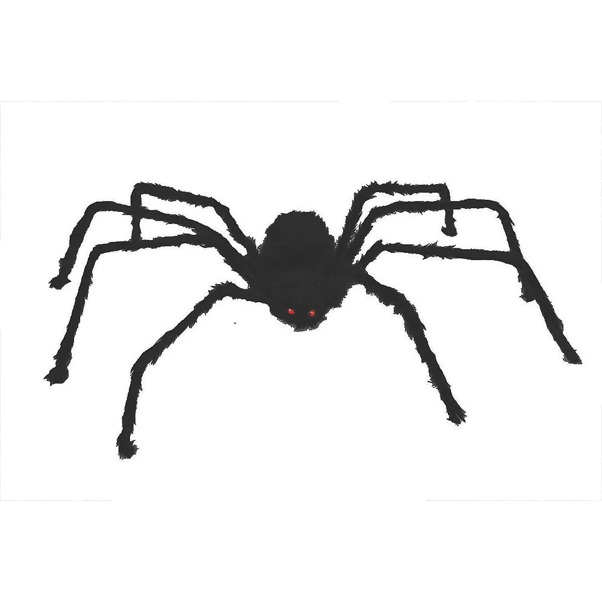 Fun World Poseable Hairy Spider Halloween Decoration - 50 in - Black | Target