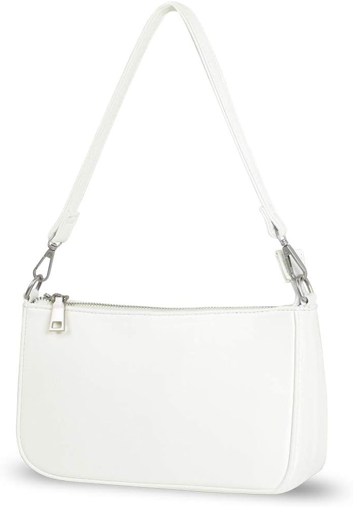 NIUEIMEE ZHOU Small Shoulder bag with 2 Removable Straps Cross Body Clutch Purse Handbag for Wome... | Amazon (US)