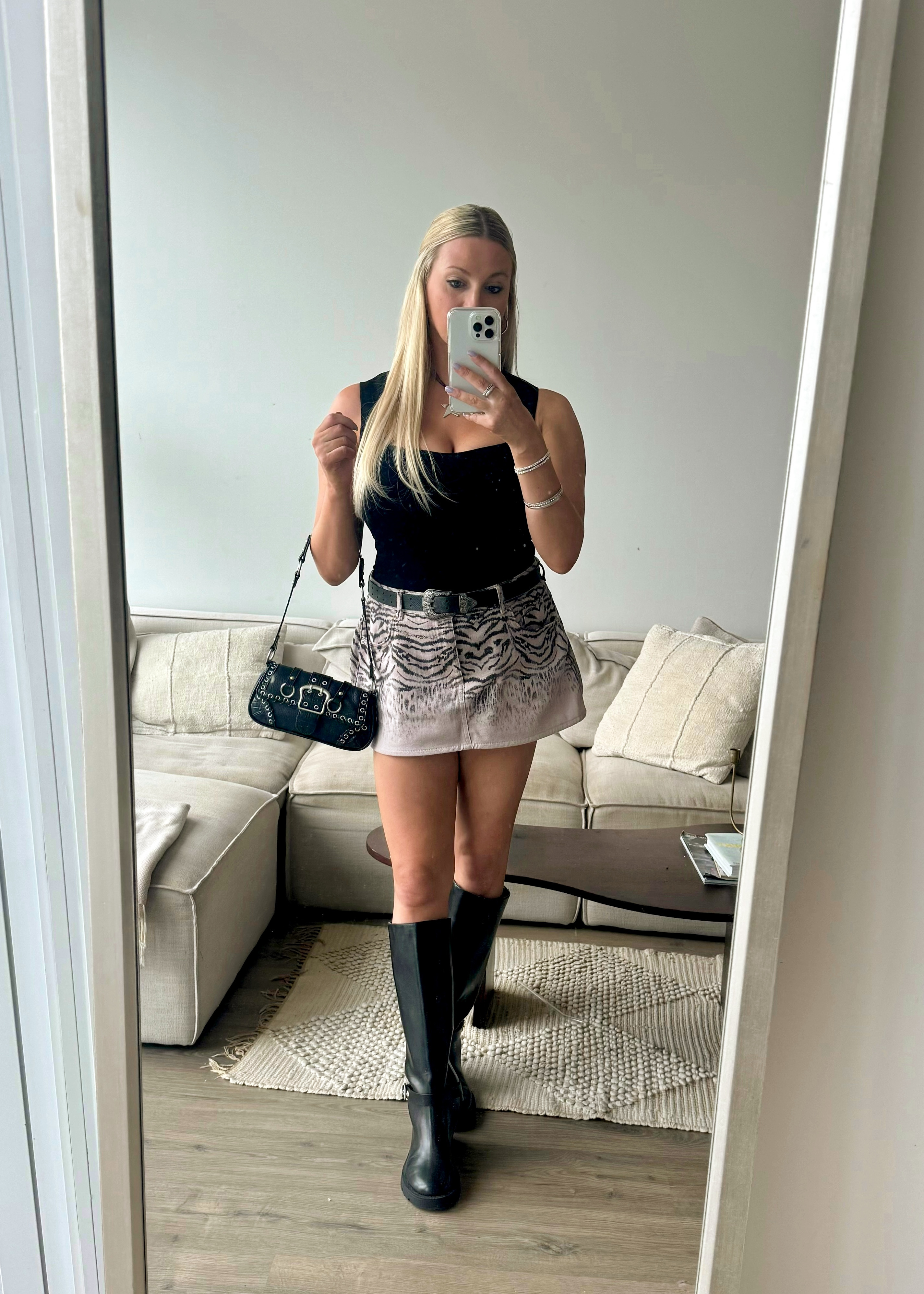 Ariana Grande concert outfit •, skirt on sale, (bodysuit from zara, adding similar) 

 