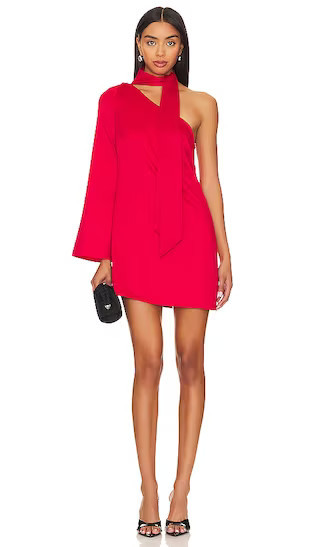 x REVOLVE Leighton Mini Dress in Red | Revolve Clothing (Global)