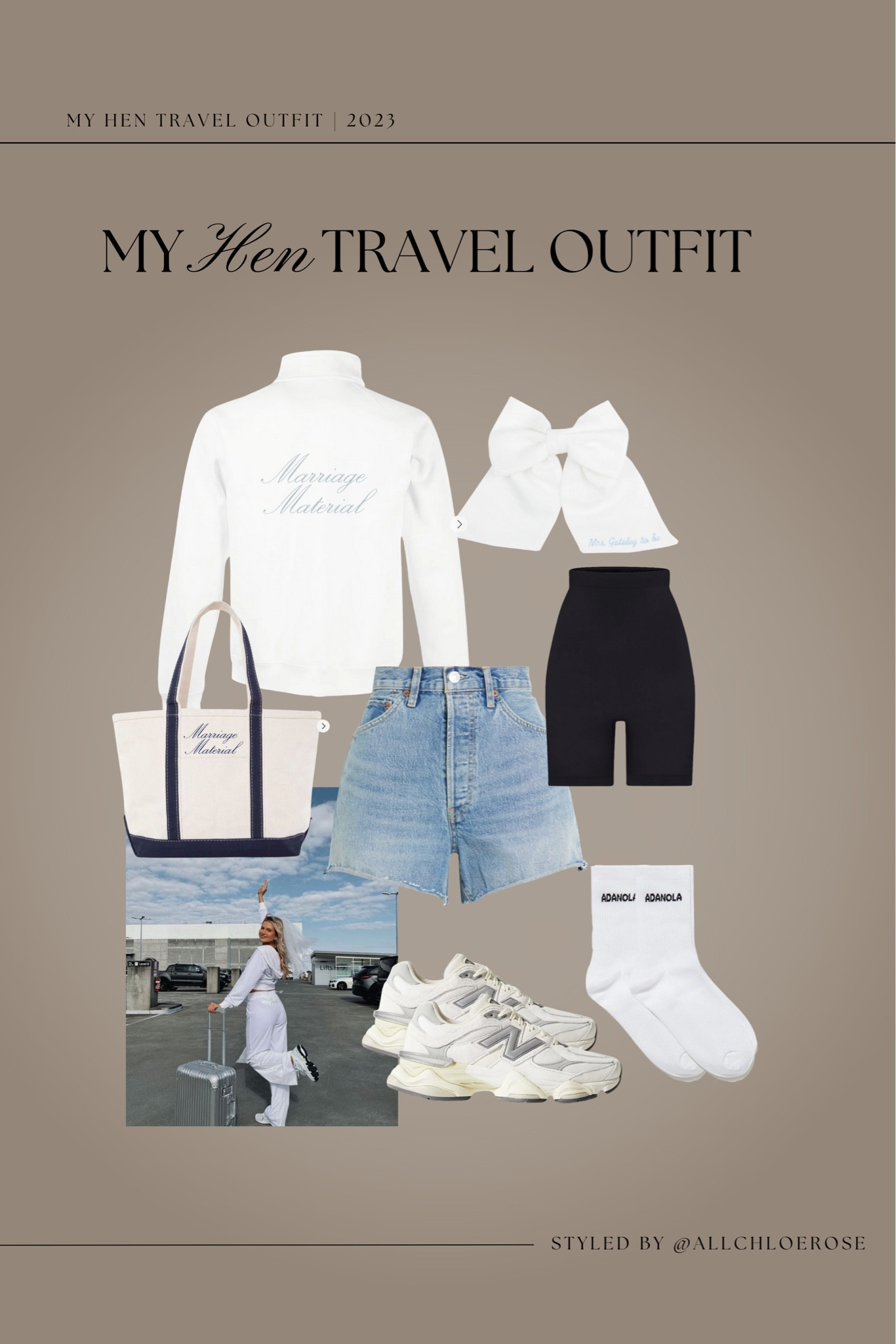 My Hen travel outfit 🤍

#LTKwedding #LTKtravel #LTKfindsunder100