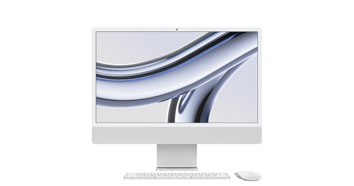 Zilverkleurige iMac | Apple (NL)