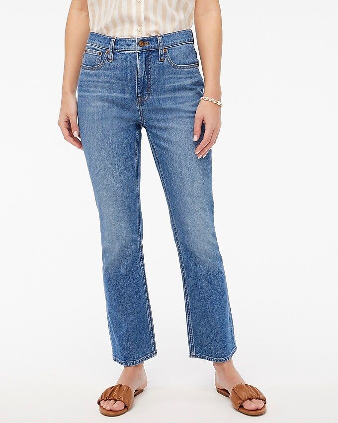 Flare crop jean in all-day stretch | J.Crew Factory