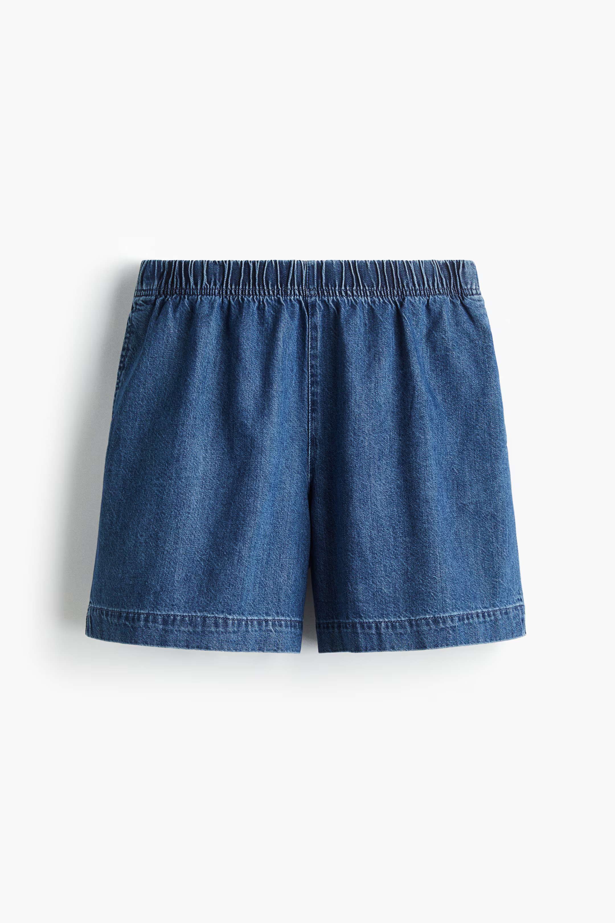 Denim pull-on shorts | H&M (UK, MY, IN, SG, PH, TW, HK)
