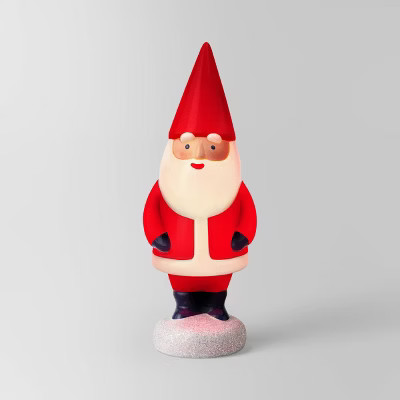 14" Lit Christmas Blow Mold Santa Sculpture - Wondershop™ | Target