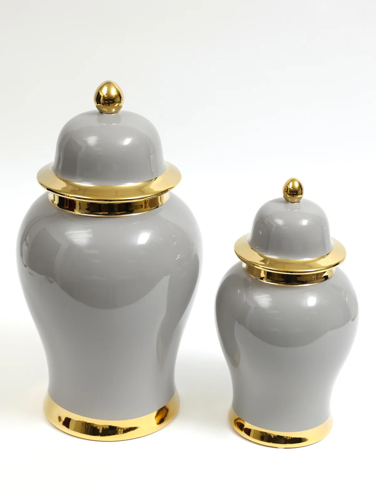 Two-Tone Ginger Jar (2 Colors, 2 Sizes) | Inspire Me! Home Decor