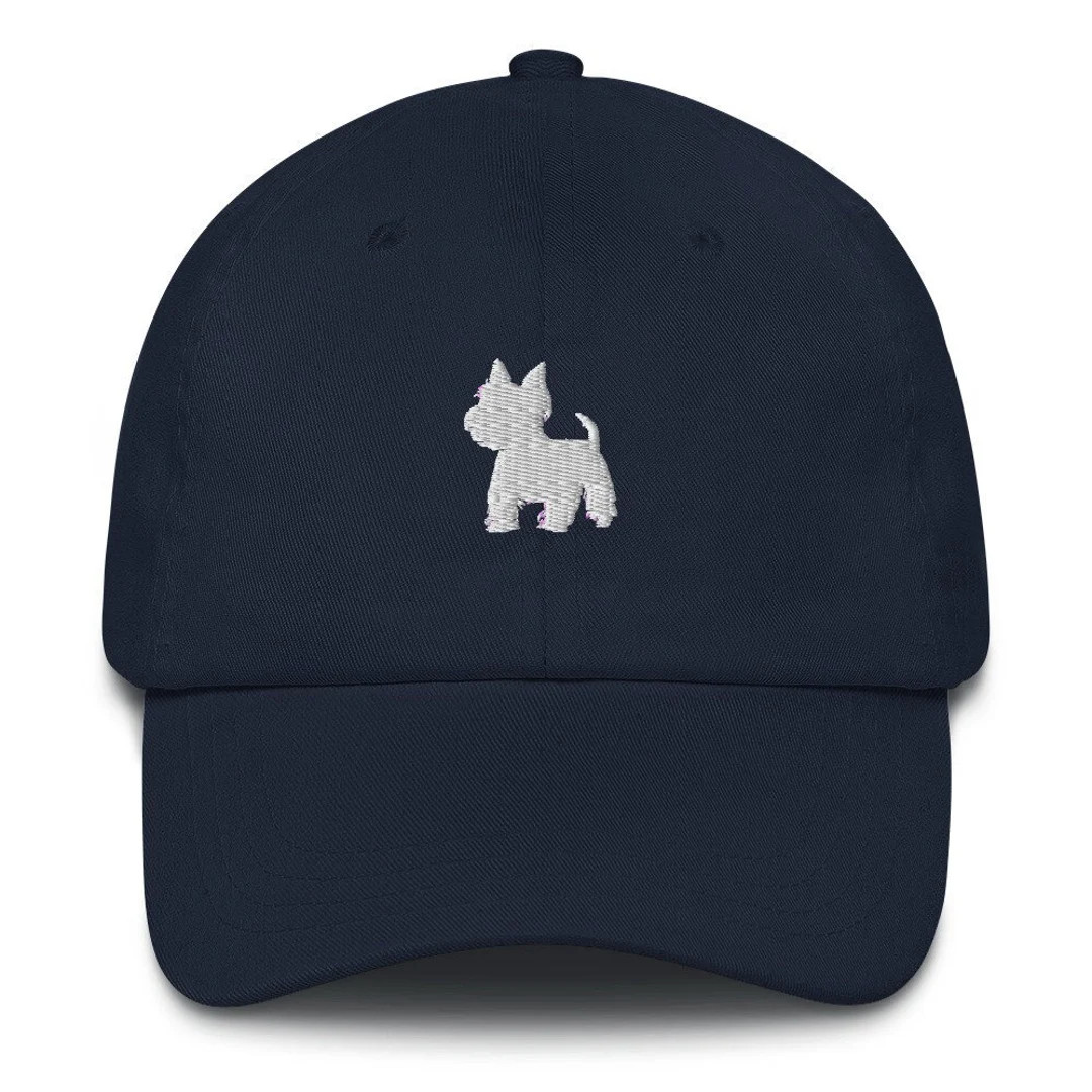 Westie Embroidered Hat, West Highland Terrier Baseball Hat, Westie Mom Gift, Westie Hat, Westies,... | Etsy (US)