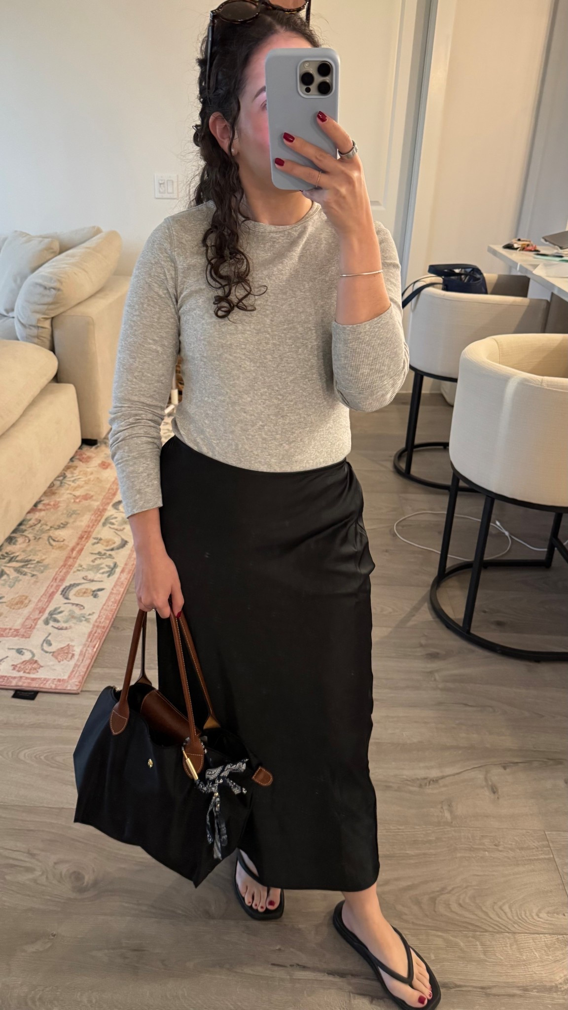 Office OOTD. I'm obsessed with these basic long sleeves from Walmart! I need them in every color. 

#LTKWorkwear #LTKShoeCrush