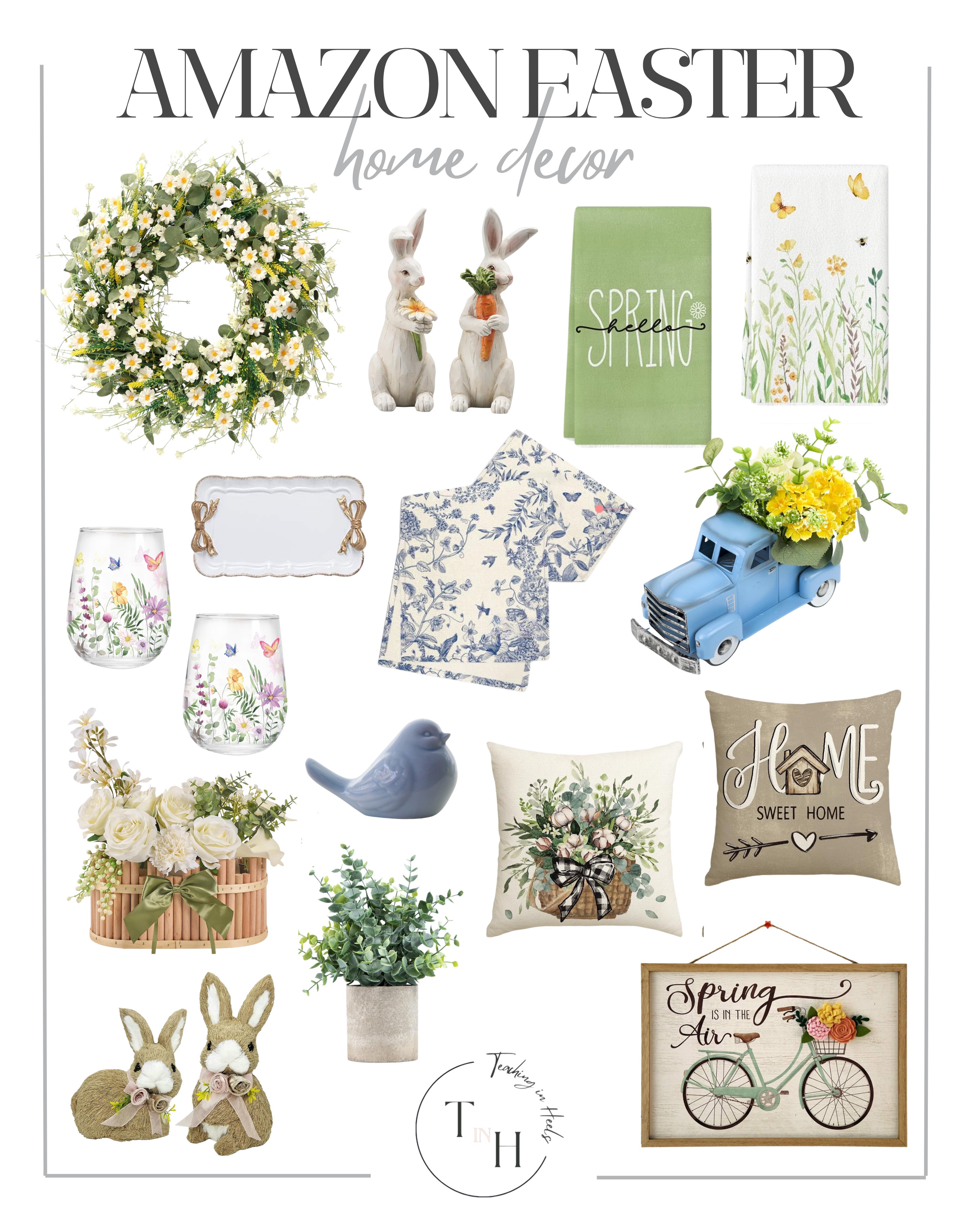 Amazon Easter Home Decor

Patio furniture
Area rugs
Accent chair
Throw blanket
Throw pillows
Fire pit
Outdoor decor
Outdoor umbrella
Planters
Faux plants
Faux flowers
String lights

#LTKSeasonal #LTKStyleTip #LTKHome