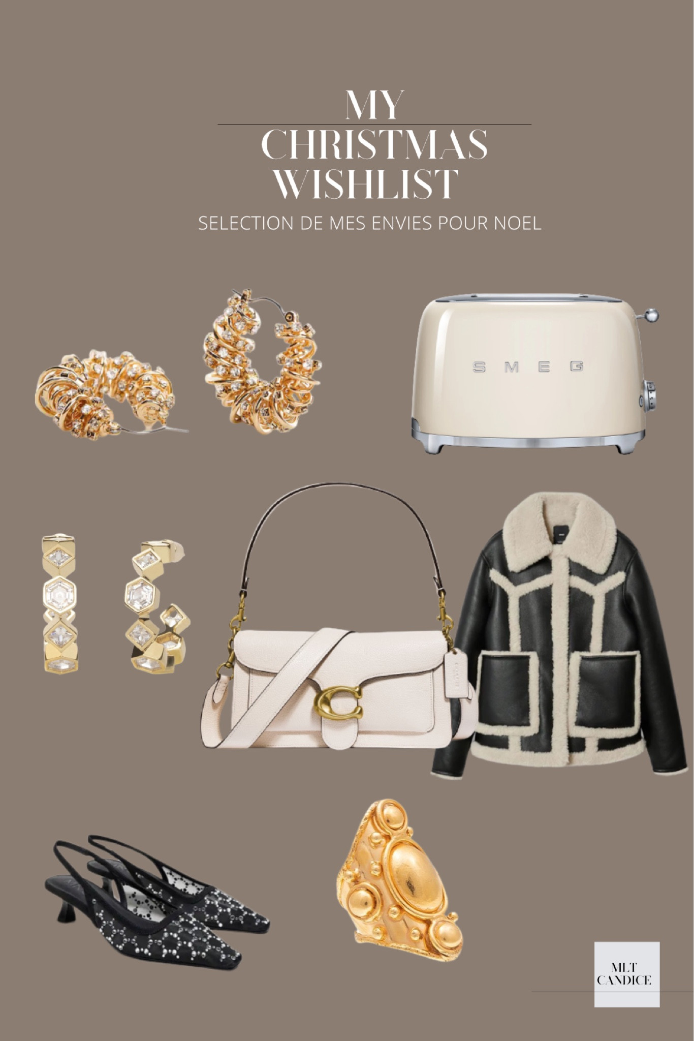 My Christmas Wishlist.
Ma sélection de tout ce qui me fait rêver pour Noël. Des vêtements, de la maroquinerie, des bijoux, des chaussures, des appareils électroménagers pour s’accorder à ma décoration… 
• Une sélection dont vous pouvez vous inspirer et envoyer à vos proches en  cliquant sur la flèche située sur l’image au dessus du cœur. 
• Share this sélection to your friends and family to inspired them for made your Christmas presents. 

#ltkeurope #ltkunder50 #falloutfit #christmas #selection #fashionideas 

#LTKSeasonal #LTKunder100 #LTKeurope