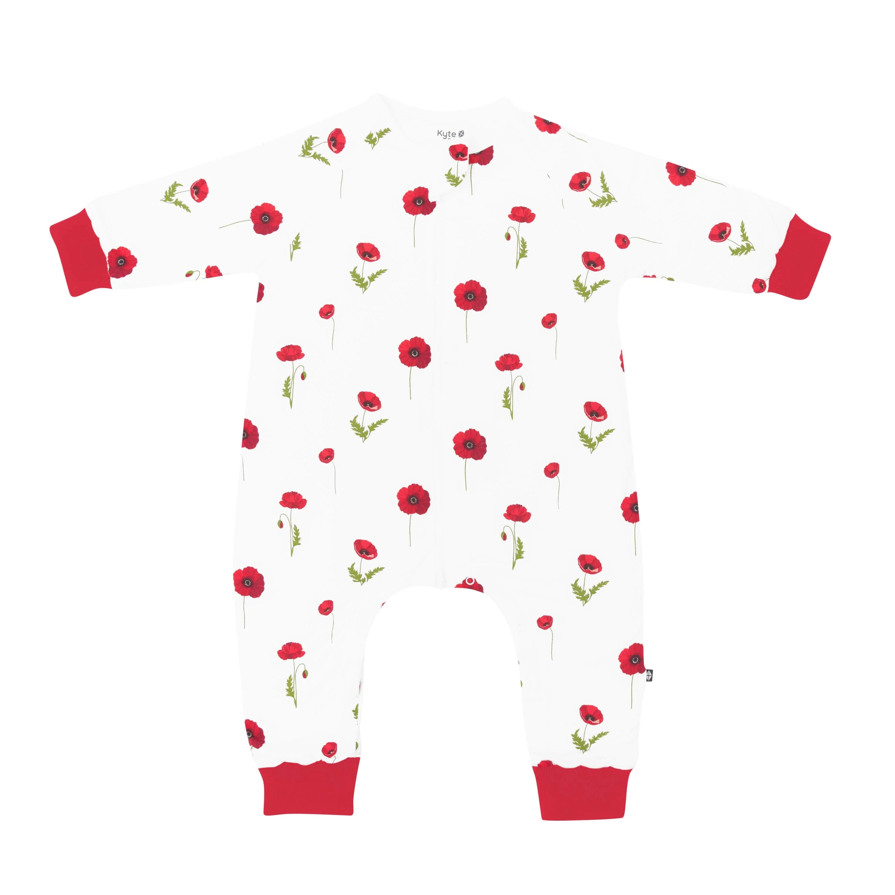 Slumber Suit in Cloud Poppies | Kyte BABY