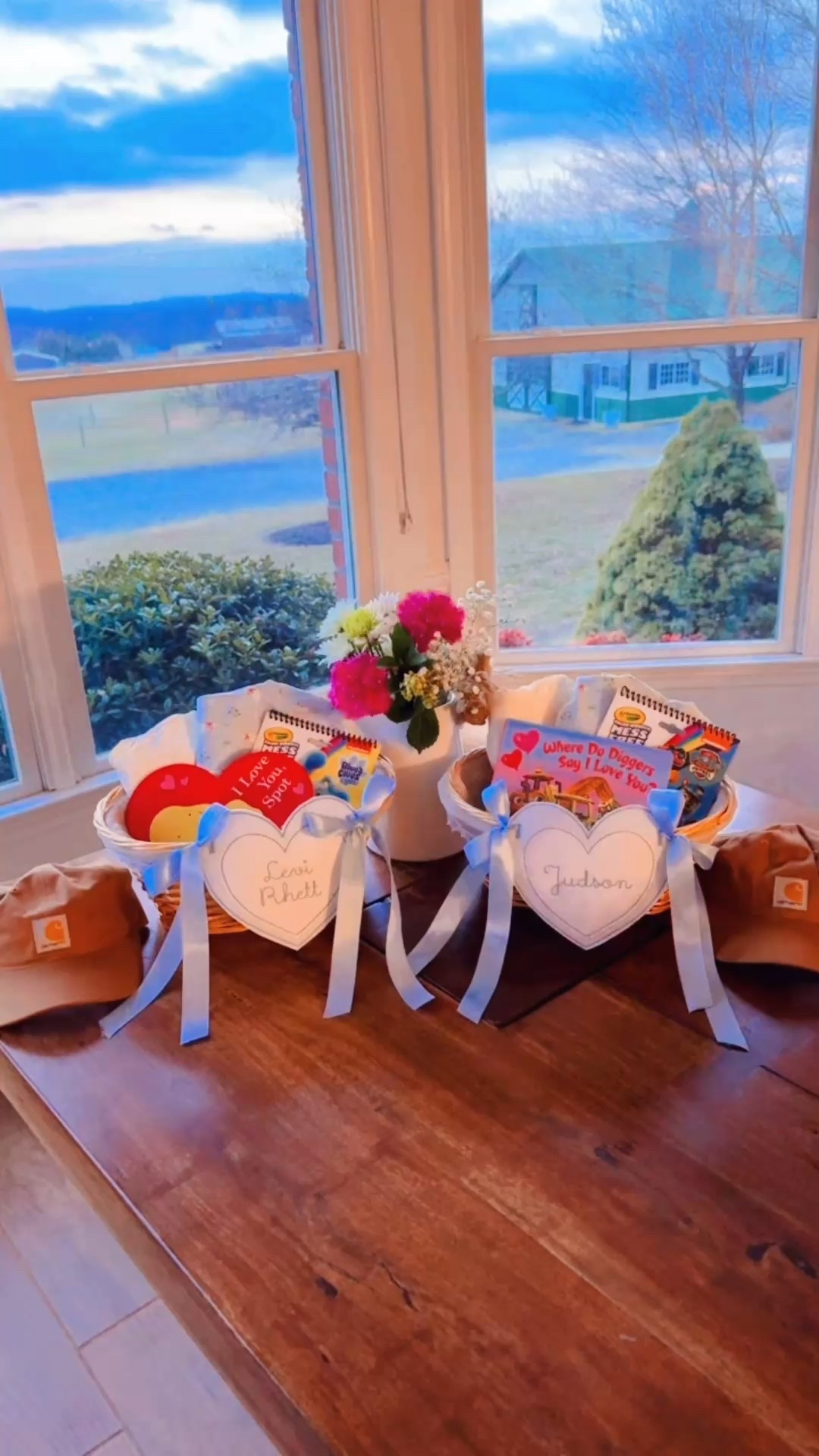 Oh how I love making the holidays oh so special for my little ones!! 🤱💘🥰🧺💖👶🏼 #valentinesbaskets #lovebaskets #valentineswithlittles #valentinesdaygiftideas #valentinesbasketideas 

#LTKKids #LTKValentine #LTKmomlife