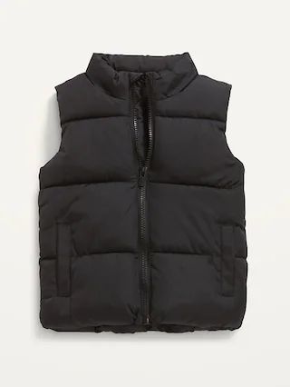 Unisex Solid Frost-Free Puffer Vest for Toddler | Old Navy (US)