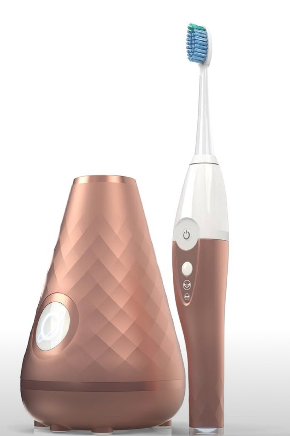 Not only is this electric toothbrush wonderful I adore that you have the bristles down, so no germs rundown onto the handle and then when you put it in the stand it has an bacterial function which cleans your toothbrush for your next use!!!!

#LTKBeauty #LTKFamily #LTKActive