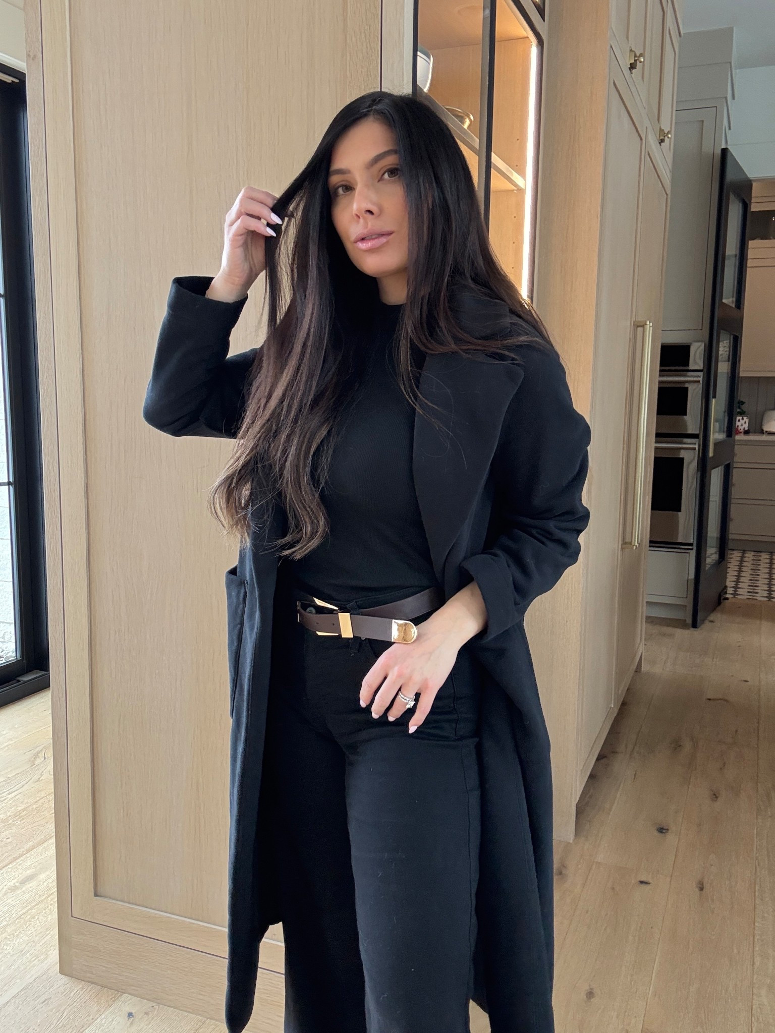 I really don’t do a lot of Amazon shopping… OK well that’s not true. I do, but I don’t really ever get clothes off of Amazon. I was in a time crunch. So I ordered the top the belt in the jeans on Amazon. The jeans I’m shocked with them. They are true to size. The tops are in the three pack. The belt I’m just kind of good. I would love something similar and way higher quality. Then this jacket is from Vuori. I went with an extra small and I’m obsessed but of course it sold out fast. Boots are older. Linking something similar. 

#LTKdayinmylife #LTKootd #LTKHome