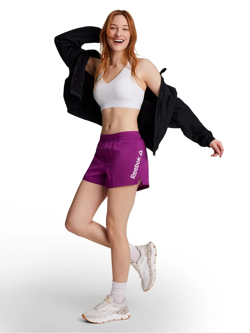 Reebok Women's and Women's Plus Staple 5\u201d Running Short, Sizes XS - 4X | Walmart (US)