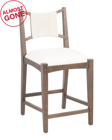 18.5x39 Upholstered Seat Counter Stool | TJ Maxx