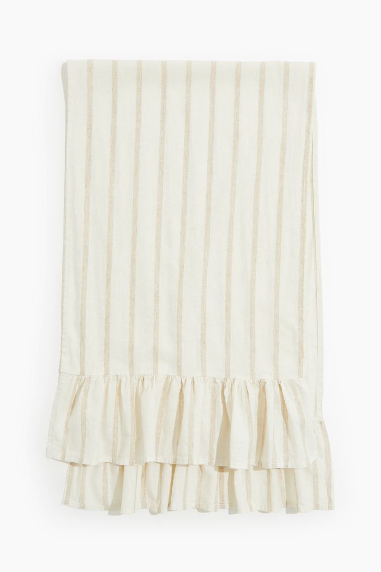 Ruffle-trimmed Table Runner | H&M (US + CA)