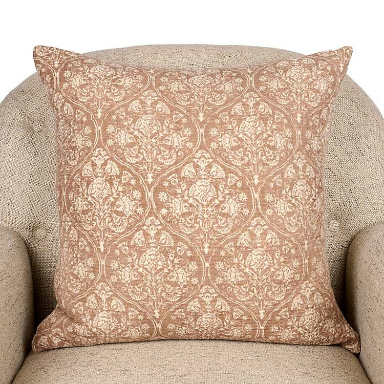 New! Mave Tonal Quilted Pillow | Kirklands