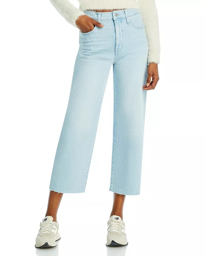 Perfect Vintage Wide Leg Cropped Jeans in Ward | Bloomingdale's (US)