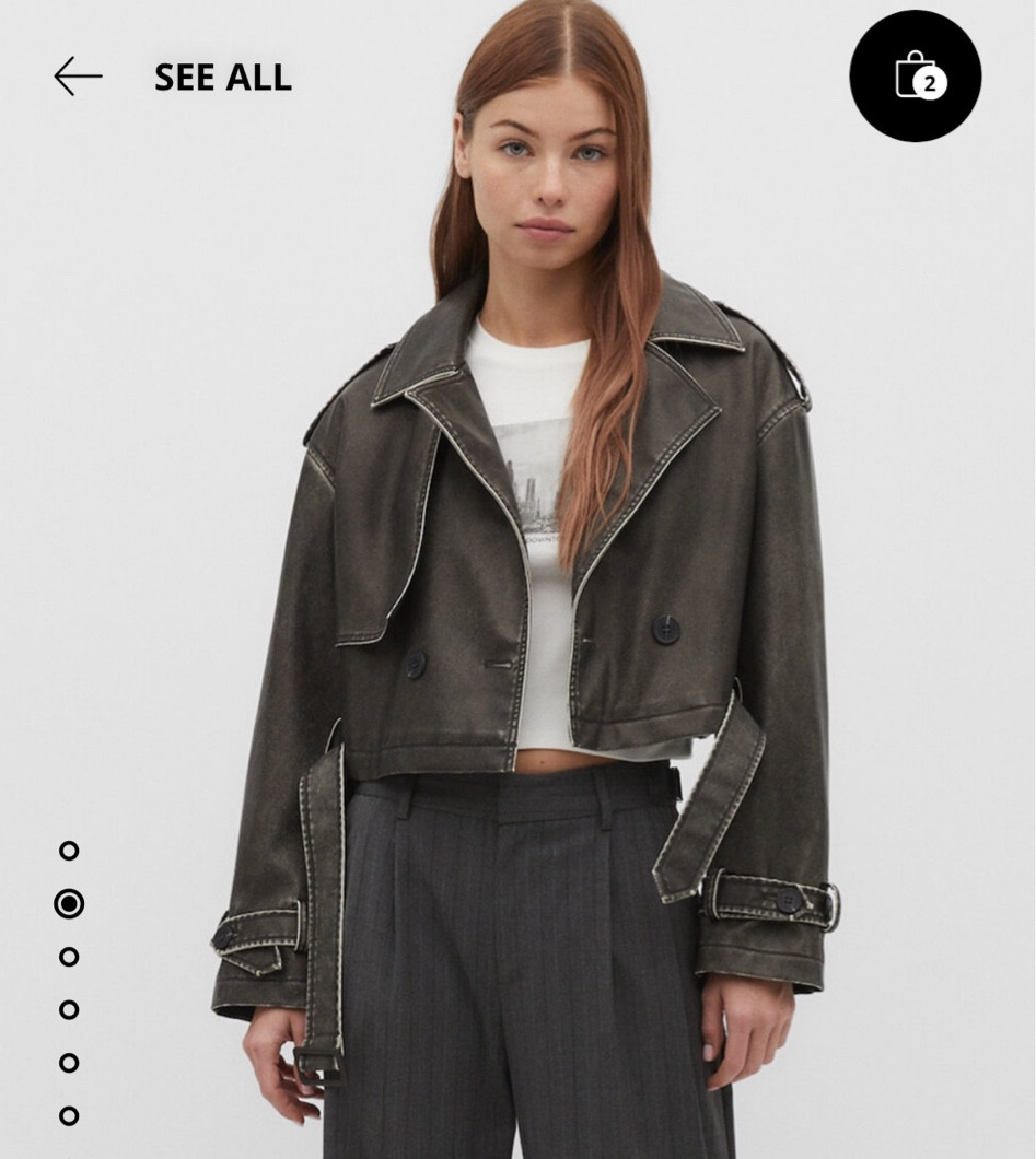 Stradivarius jacket 

#LTKSeasonal