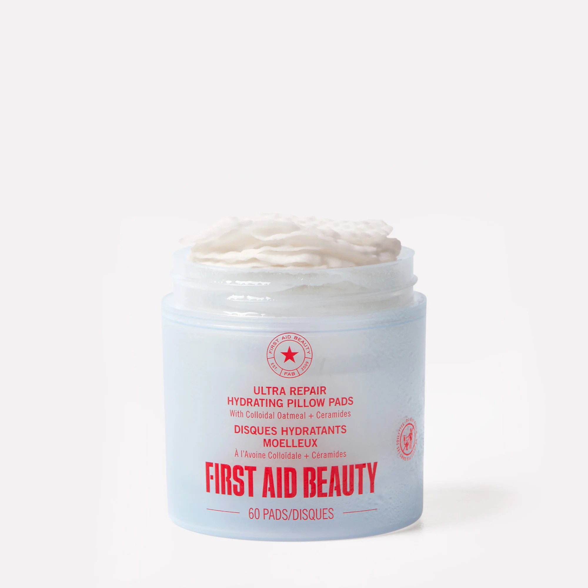 Ultra Repair Hydrating Pillow Pads with Colloidal Oatmeal + Ceramides | First Aid Beauty