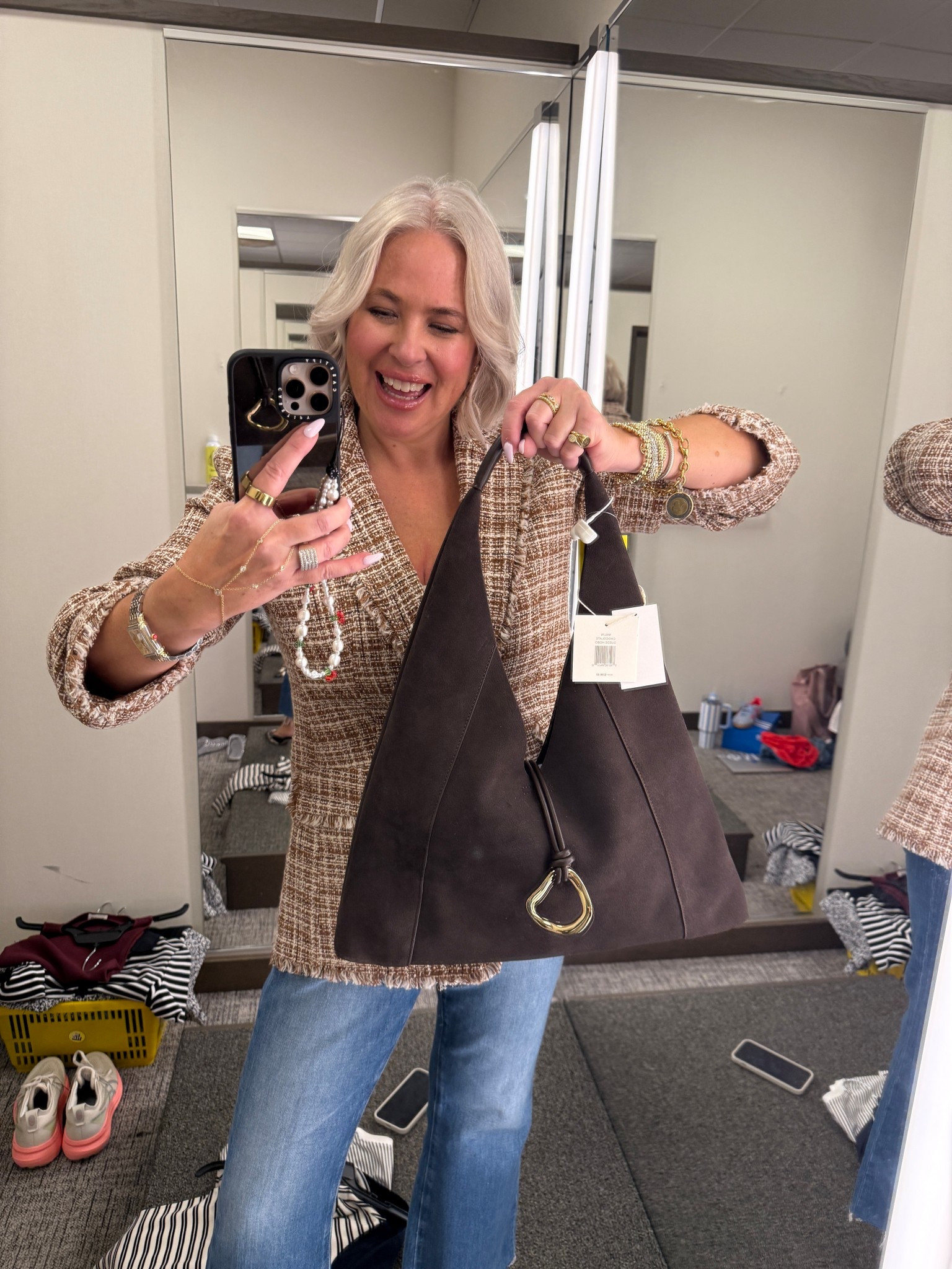 Obsessed with these bag from the Nsale from dolce vita! 

Blazer- wearing size 10

#LTKOver40 #LTKSaleAlert #LTKStyleTip