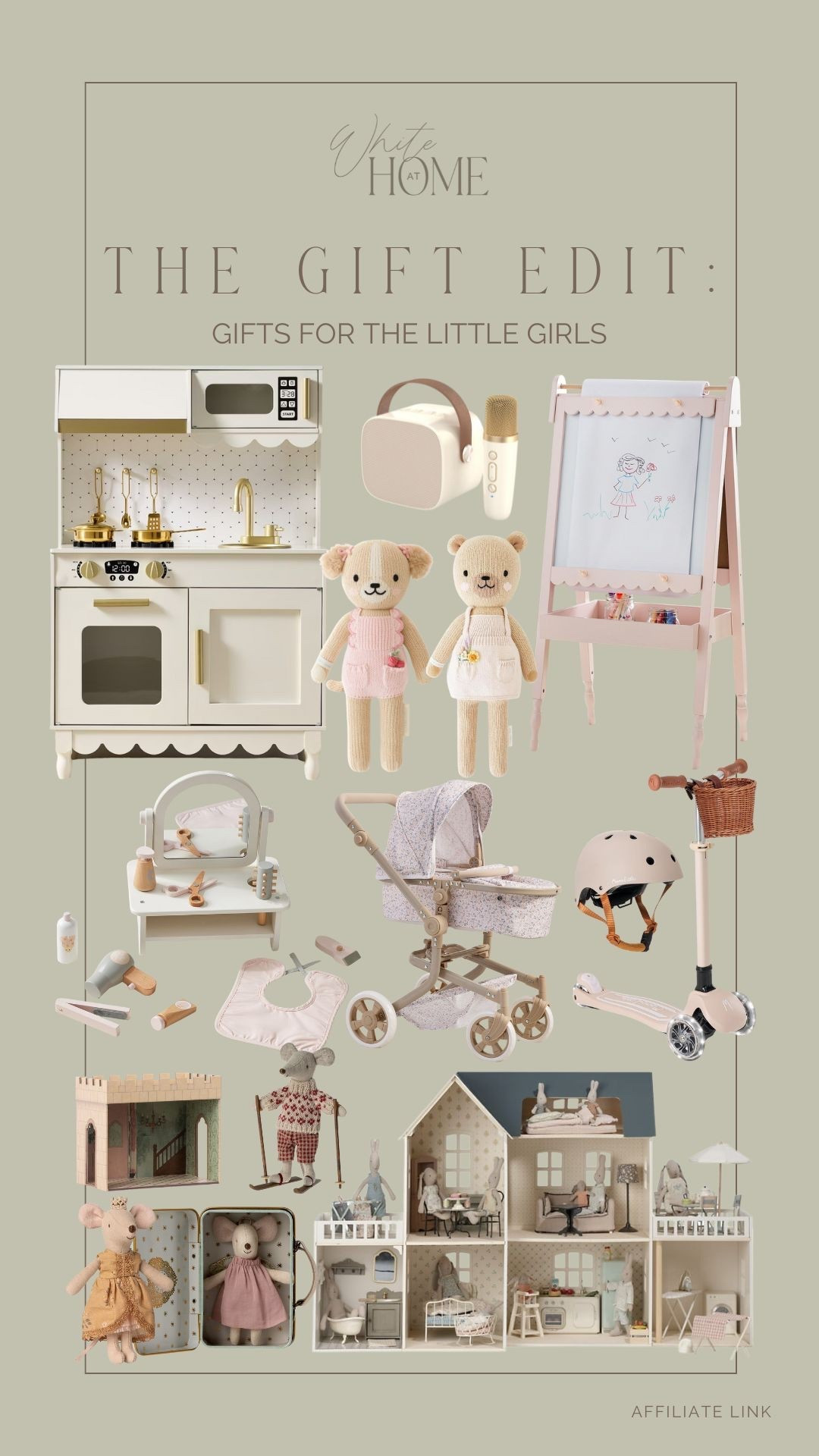 Gift ideas for the little girls this holiday! My girls love the Maileg mice collection. The cutest and sweetest dolls, houses, and accessories! A mix of splurge-worthy and affordable favorites. 

#LTKGiftGuide #LTKKids